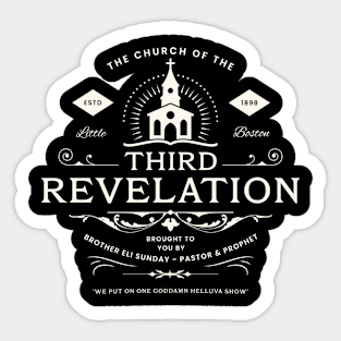 The Church Of The Third Revelation Sticker